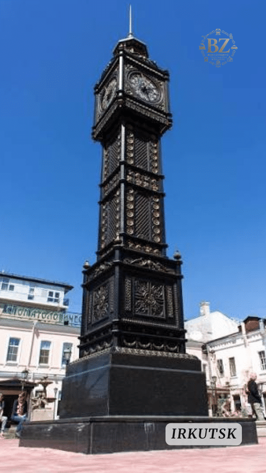 Irkutsk Clock Tower Bojan Zivaljevic Travel Planning and & Organising Bojan Travel Experiences and & Planning Traveller Russia Far East Lake Baikal